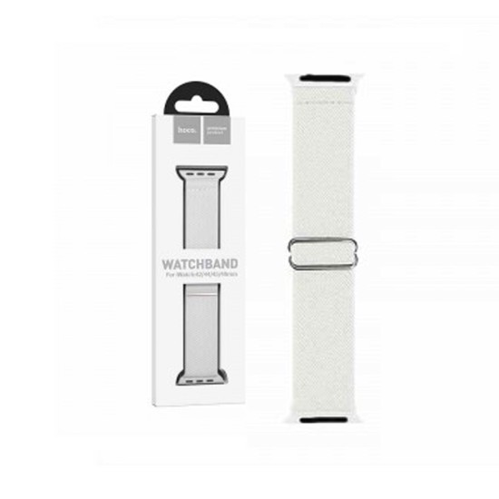 Hoco Elastic Strap for iWatch  WA04 38/40/41mm White